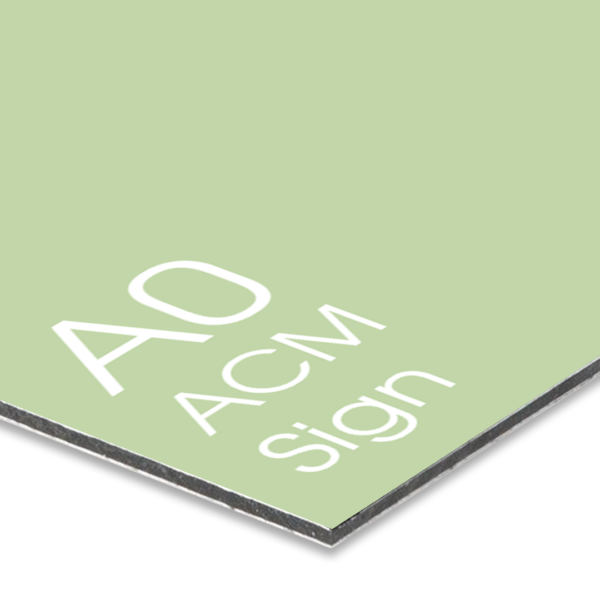 A sample of A0 ACM sign