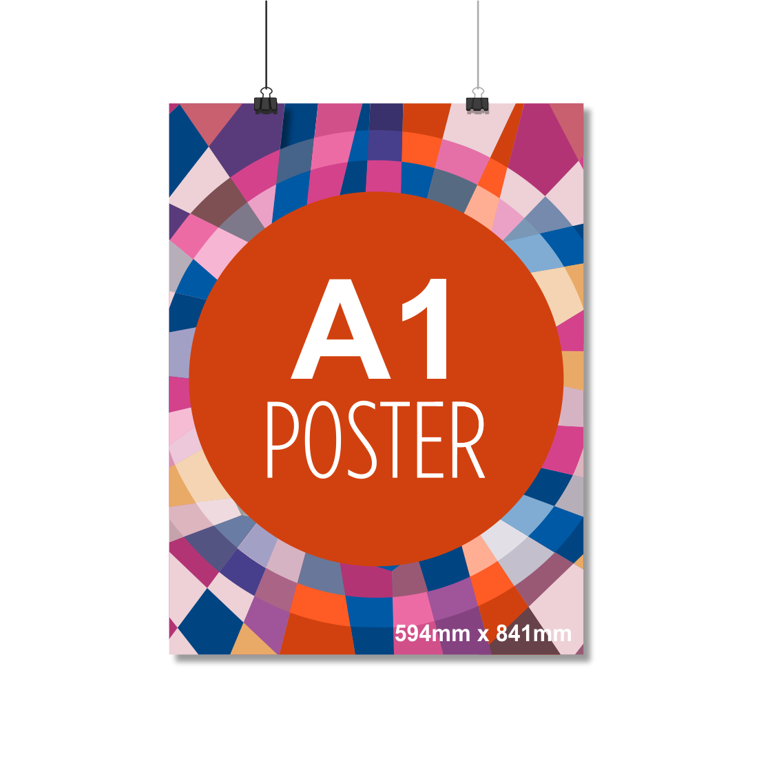 A1 size colour poster