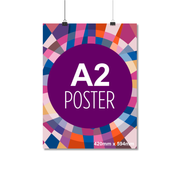 A2 size colour poster